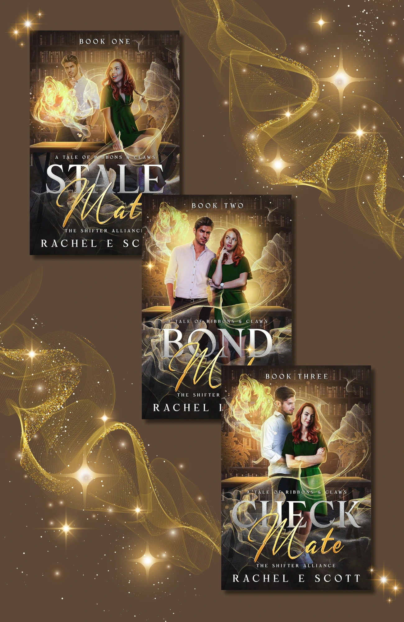 A Tale of Ribbons and Claws series by Rachel E. Scott